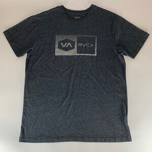 RVCA Gray Short Sleeve Crewneck Shirt Mens XL READ